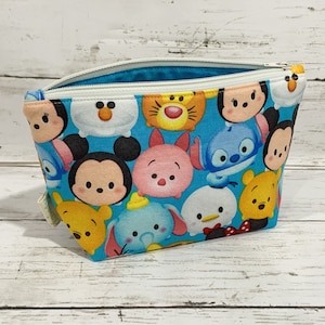 Tsum Tsum Small Zipper Pouch