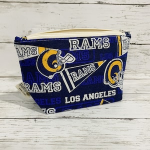 NFL LA Rams Kleine Reißverschlusstasche