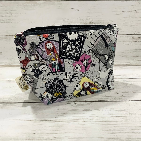 Nightmare Before Christmas Zipper Pouch