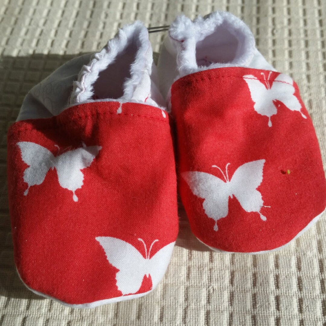 Hand Sewn Baby Booties Etsy