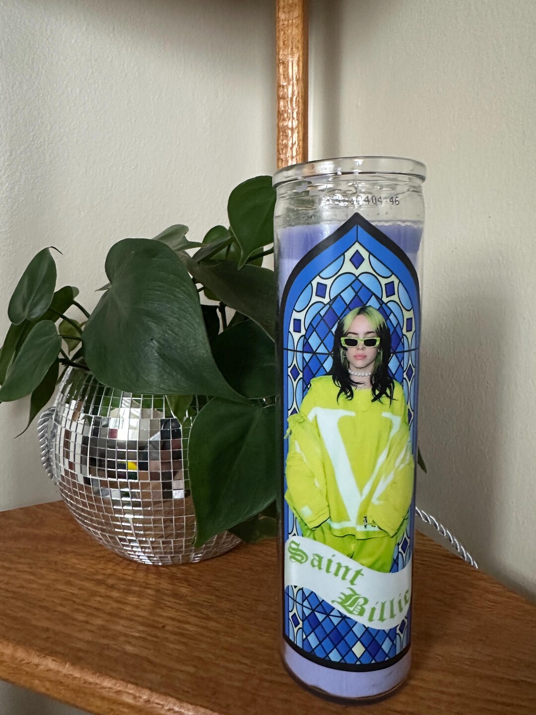 Billie Eilish Prayer Candle - Etsy