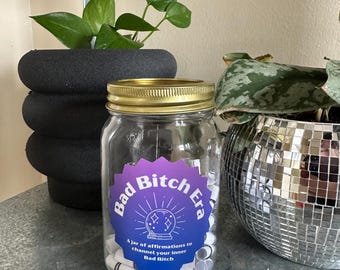 Bad Bitch Affirmation Jar