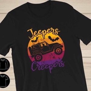 Jeepers Creepers Halloween Shirt/Women's Halloween Shirt/Women's Jeeper Shirt /Cute Ladies Halloween Shirt /Jeeper Witch/Funny Halloween