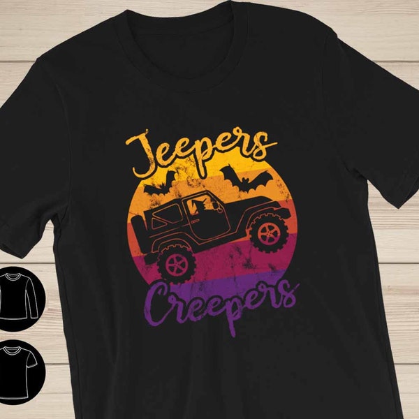 Jeepers Creepers Halloween Shirt/Women's Halloween Shirt/Women's Jeeper Shirt /Cute Ladies Halloween Shirt /Jeeper Witch/Funny Halloween