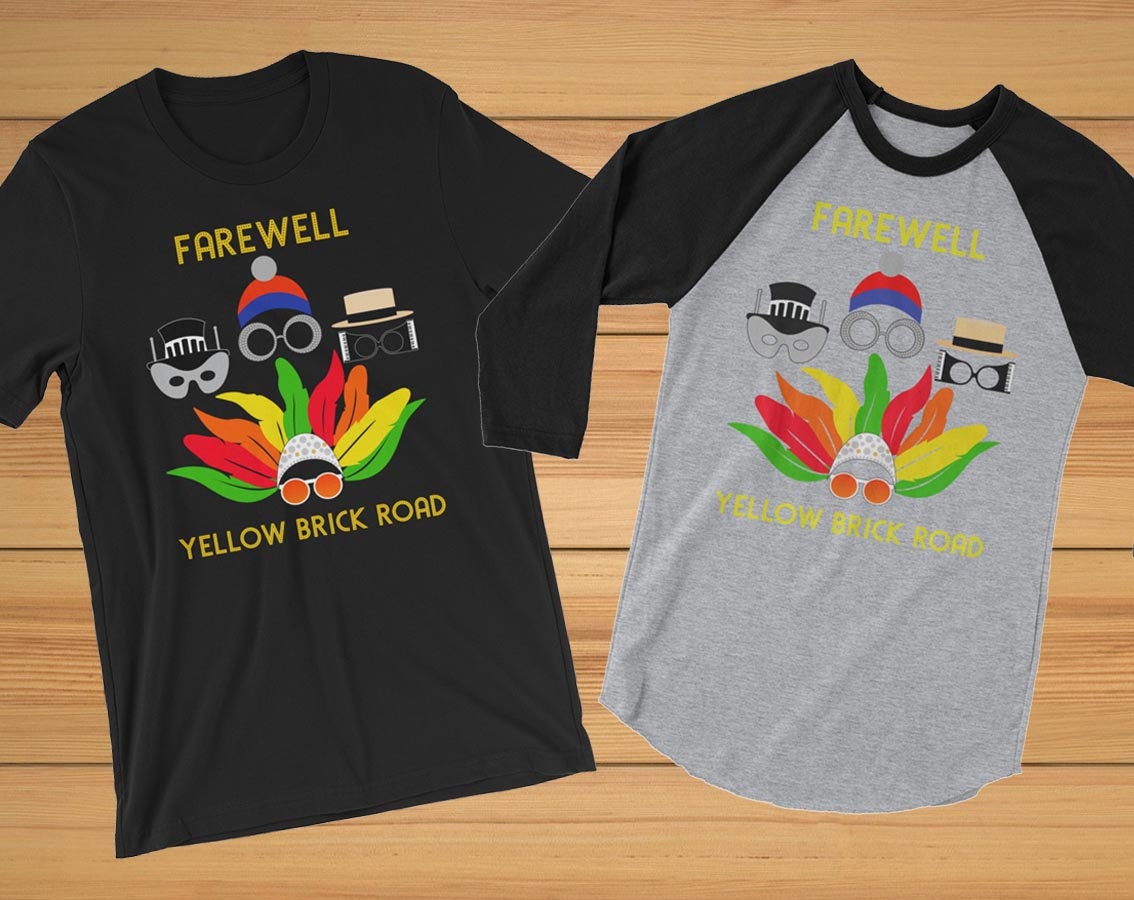 elton john farewell t shirt