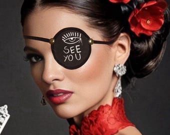 Eye See You Eye Patch/eye cover /ocular aid / vision accessory / eye surgery / pirate/eye injury/eye fashion/eye patch/vision aid