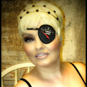 Gauge-Fucks Given Eye Patch/eye cover /ocular aid / vision accessory / eye surgery / pirate/eye injury/eye fashion/eye patch/vision aid