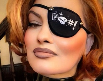 Curse Eye Patch/eye cover /ocular aid / vision accessory / eye surgery / pirate/eye injury/eye fashion/eye patch/vision aid