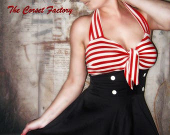 Rockabilly, Pinup 50's Sailor Skull dress