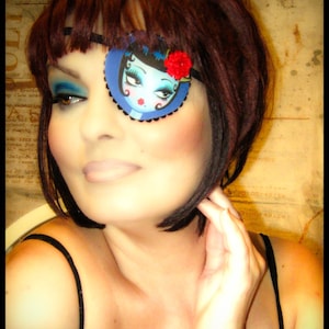 Vixen Eye Patch /eye cover /ocular aid / vision accessory / eye surgery / pirate/eye injury/eye fashion/eye patch/vision aid