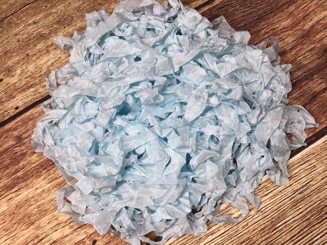 Soft Blue Crinkled Seam Binding - 5 Yards - Hug Snug Seam Binding ...
