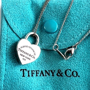 tiffany heart and lock necklace｜TikTok Search