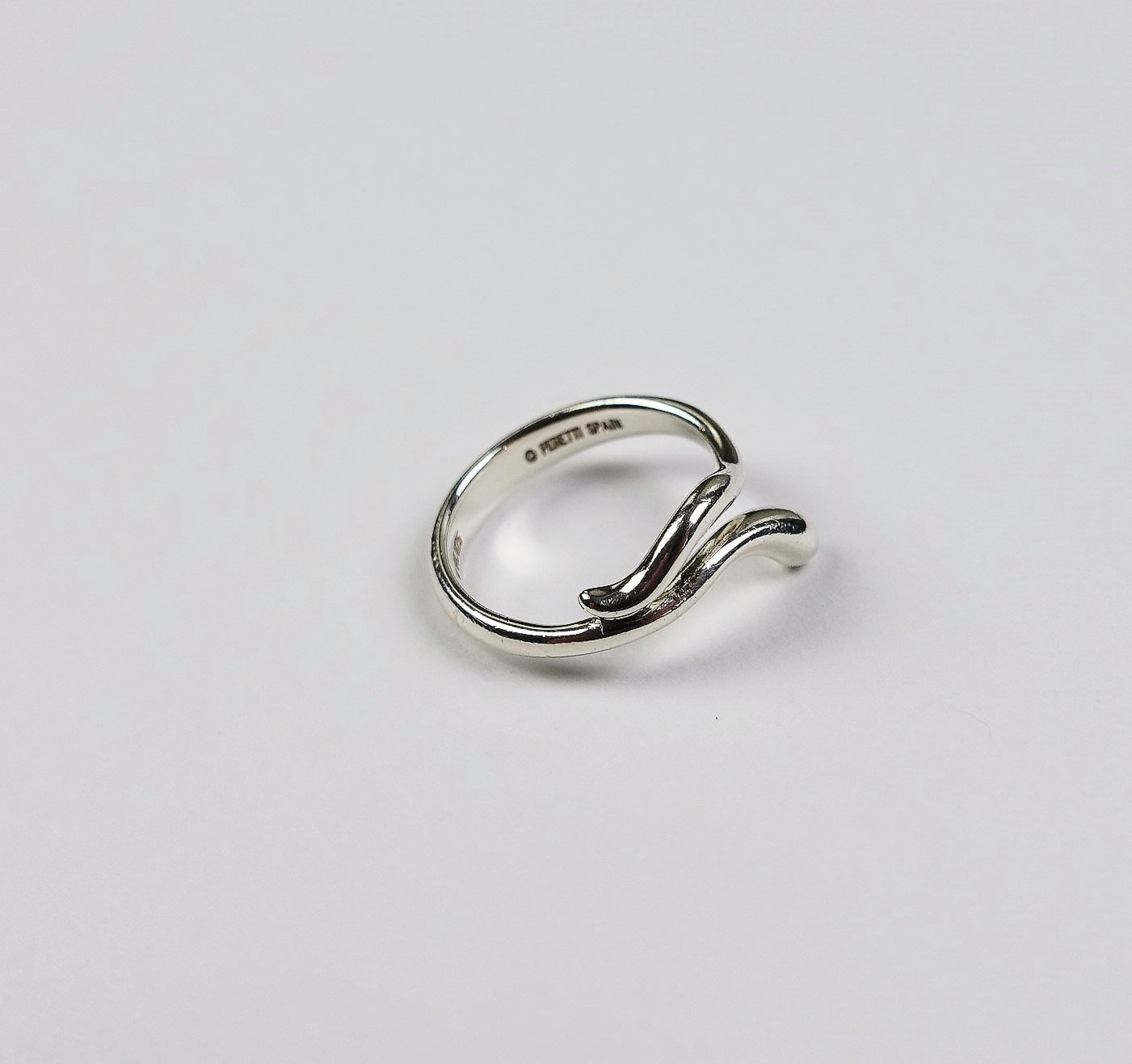 TIFFANY エルサペレッティ ティアドロップリング ツイン silver
