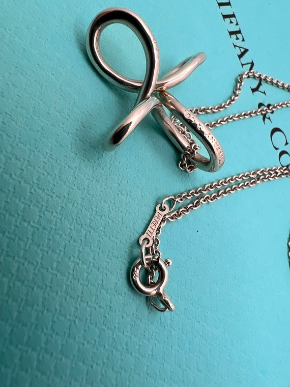 Elsa Peretti ☆【TIFFANY&CO】 Infinity クロスペンダント Elsa Peretti® infinity cross pendant in sterling silver