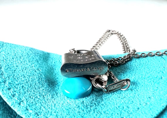 Tiffany & Co. 1837 Lock Pendant Necklace (thicker Chain and Clasp