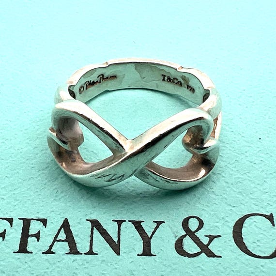 Tiffany & Co. Elsa Peretti Double Loving Infinity Heart Ring