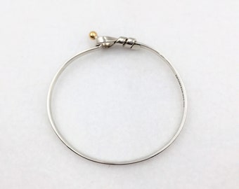 TIFFANY 18K Silver Hook and Eye Love Knot Bracelet - Etsy