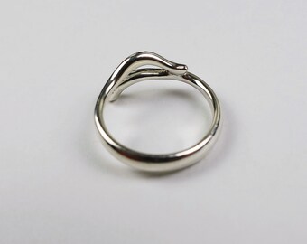 Tiffany & Co. Elsa Peretti Snake Teardrop Ring - Size 5 - Etsy