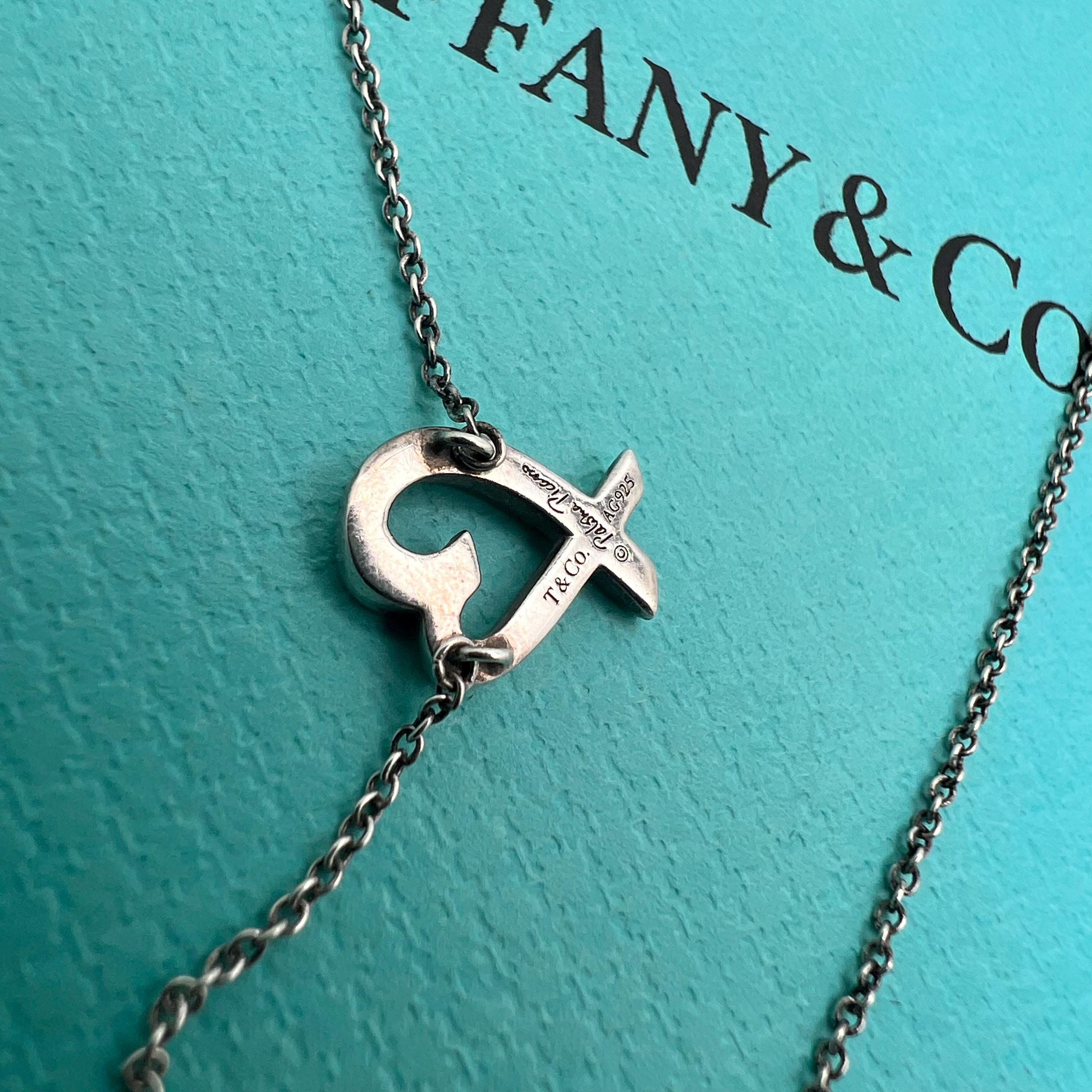 Tiffany & Co. Paloma Picasso Loving Heart Necklace - Etsy