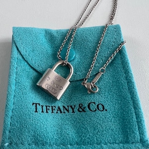 Vintage Tiffany & Co. Locks Of Heart Lock Pendant