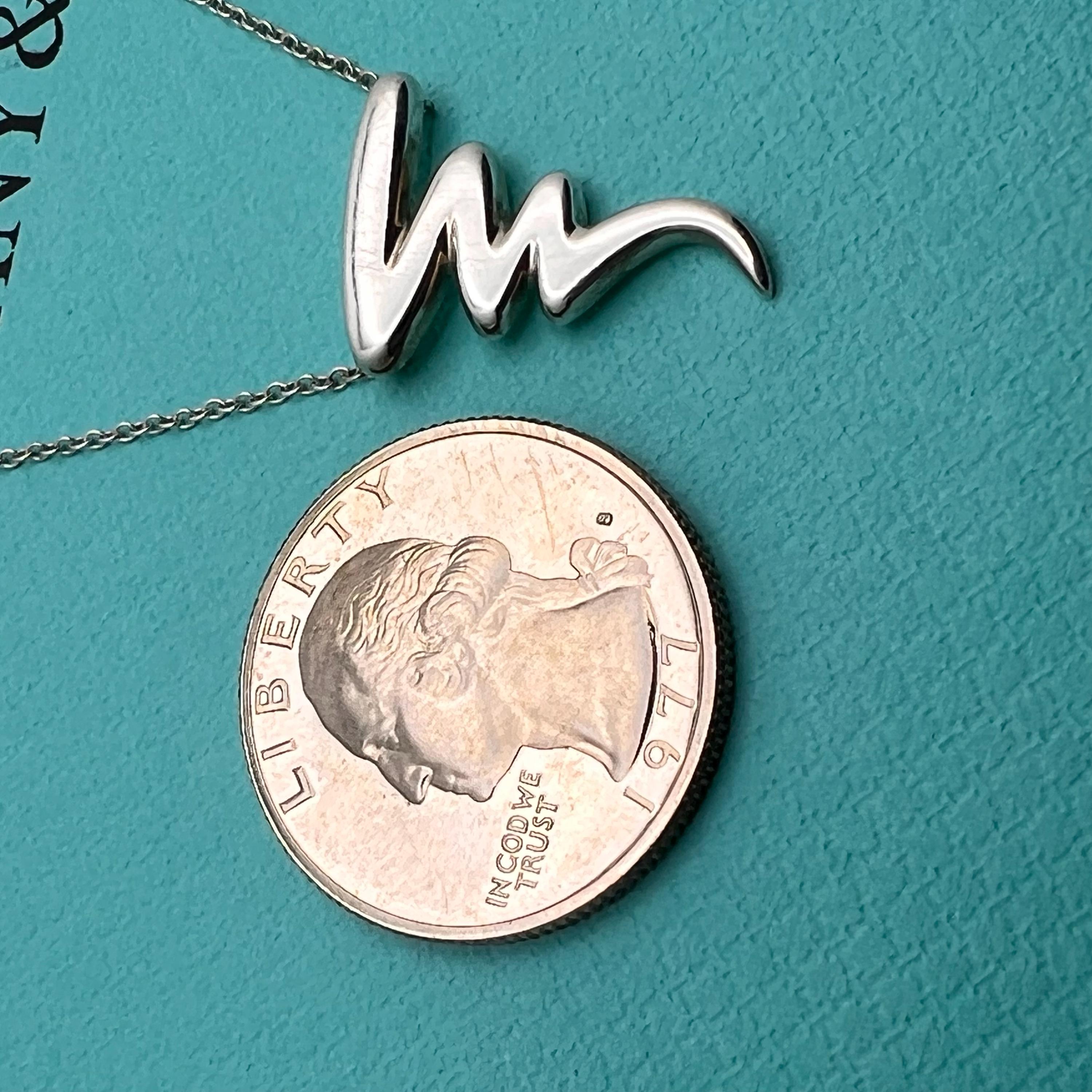 Tiffany & Co. Paloma Picasso Scribble Silver Zig Zag