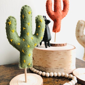 Centrotavola da tavolo per feste a tema cactus saguaro, semplice decorazione per mensola a tema cactus, decorazione per doccia in stile Fiesta Southwestern, decorazione da tavolo per feste Fiesta