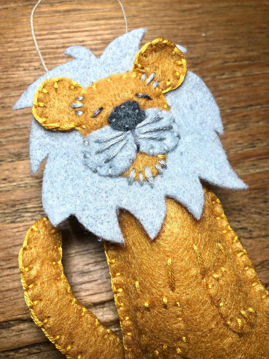 Lion Jungle Theme Ornament, Lion Tigers and Bears Theme, Lion Christmas ...