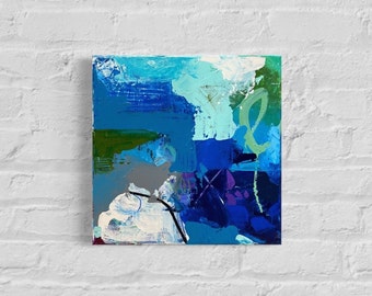 Small Abstract painting / abstract art / colorful abstract / contemporary art / modern art / canvas art / abstract artwork