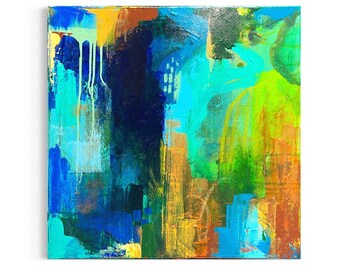 Abstract painting / graffiti art / acrylic painting / canvas art / wall decor / contemporary