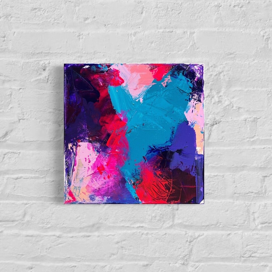 Small Abstract Painting / Abstract Art / Abstract Canvas / Contemporary ...
