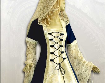 Mittelalterkleid Baumwolle Hochzeit Maßanfertigung
