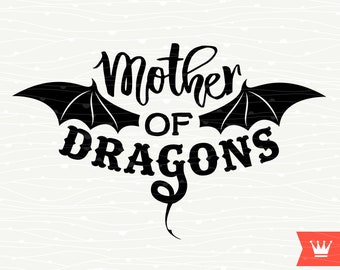 Download Mother of dragons svg | Etsy