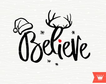 Download SVG Christmas I Still Believe in Santa Claus SVG Merry | Etsy