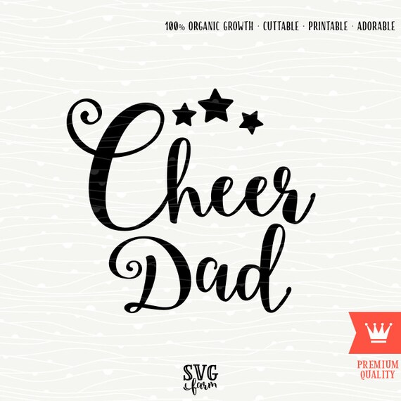 Download Free Svg Cheer Dad