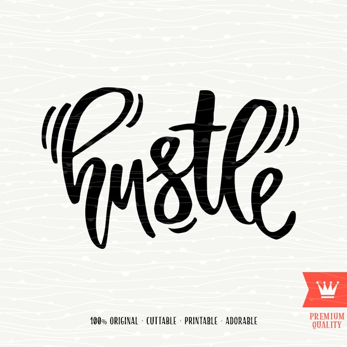Download Hustle SVG Decal Cutting File Workout Ladies Gym Lifting ...