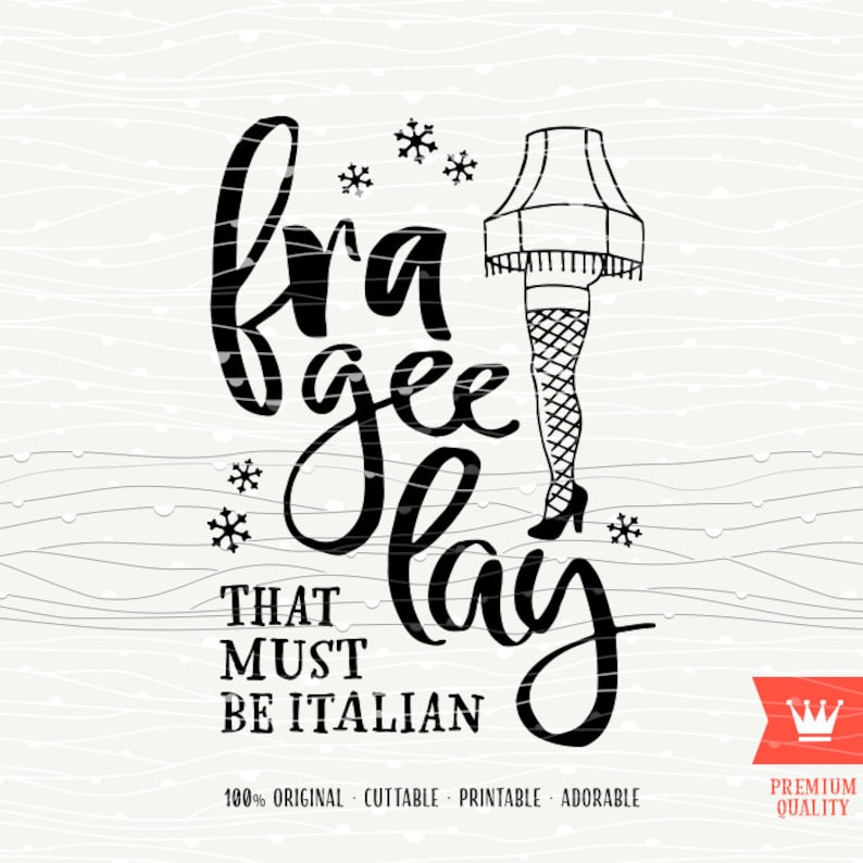 Christmas Story SVG FraGeeLay Christmas Funny SVG Cutting  Etsy