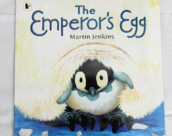 Emperor's Egg by Martin Jenkins New Paperback book Childrens NON Fiction Picture Book Penguin Lifecycle Story