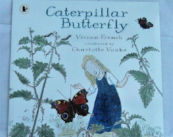 Caterpillar Butterfly by Vivian French New Paperback book Childrens NON Fiction Picture Book Life cycle