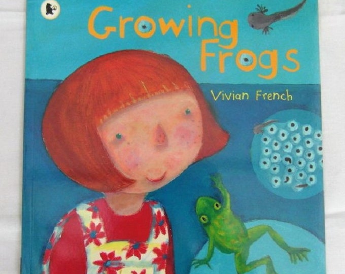Growing Frogs by Vivian French  New Paperback book Childrens NON Fiction Picture Book Lifecycle Story