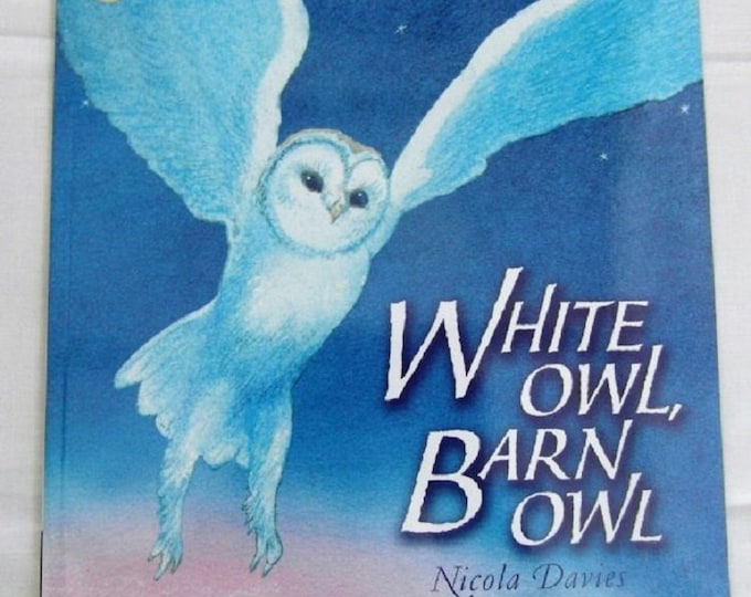White Owl Barn Owl by Nicola Davis New Paperback book Childrens NON Fiction Picture Book Lifecycle