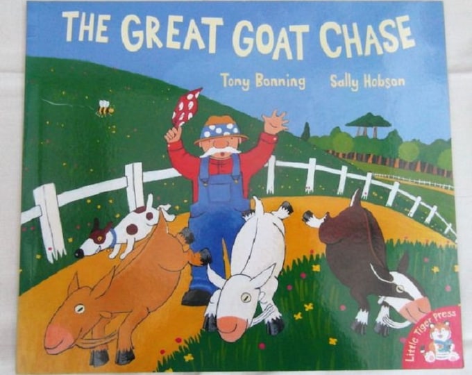 Great Goat Chase by Tony Bonning New Paperback book Childrens Fiction Picture Book Bedtime Story Book