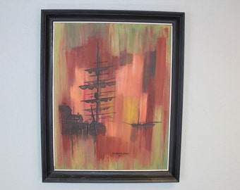 Anchors of Autumn Original Painting by Keith Sellards