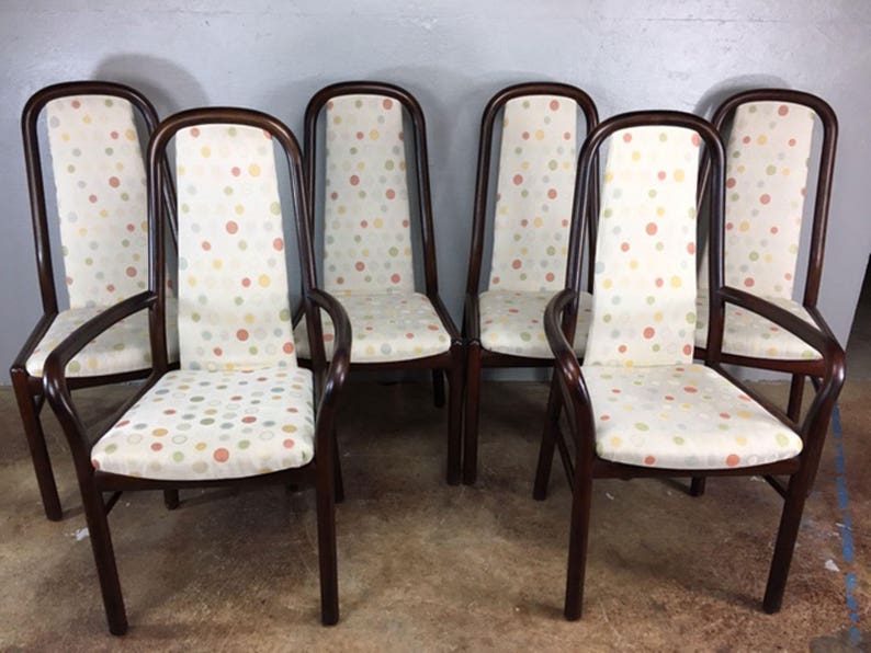 Dyrlund Rosewood Dining Chair Set Image 0