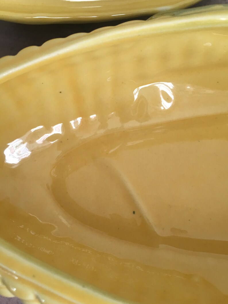 vintage shawnee pottery corn king casserole serving dish