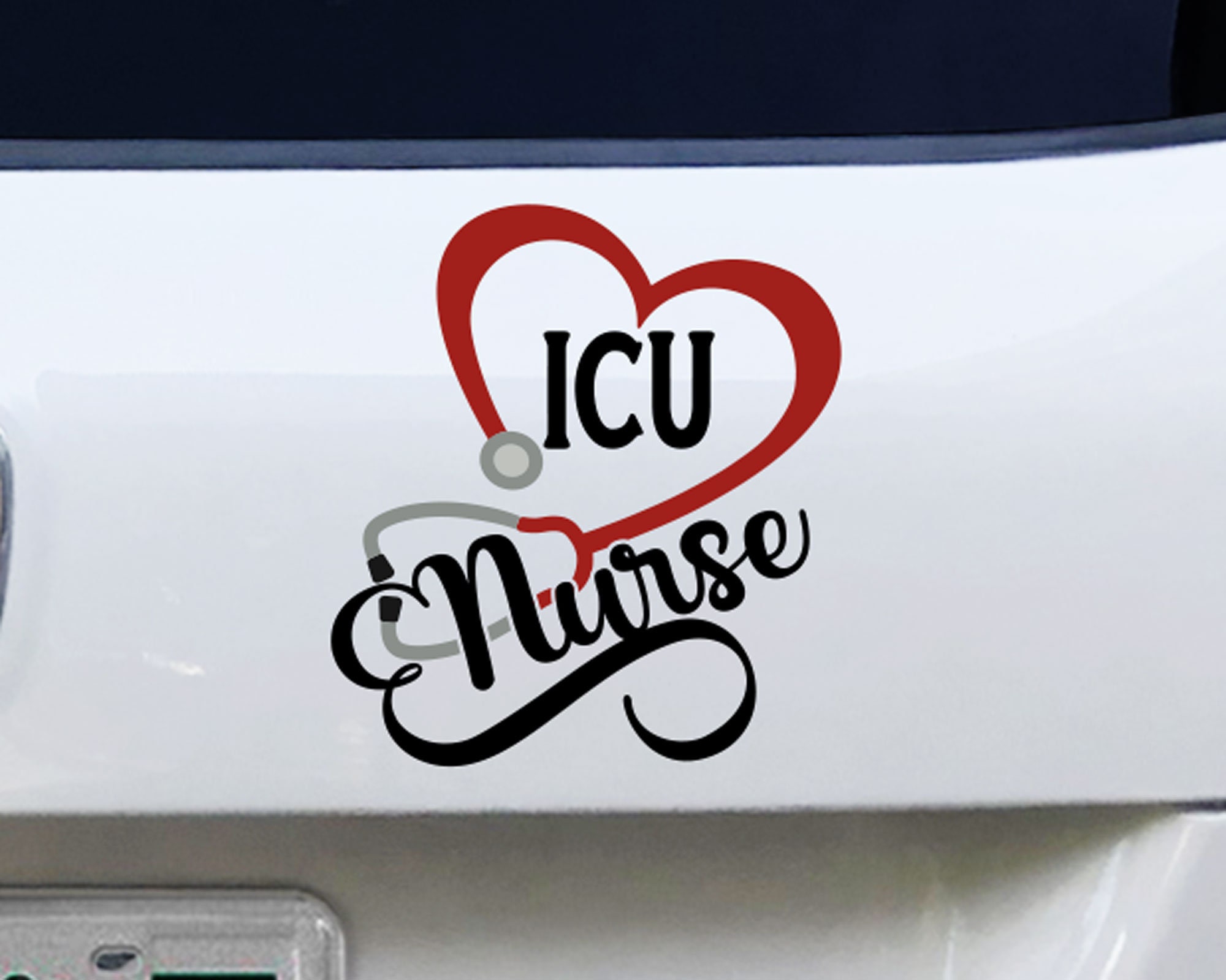  I Work in Heavens Waiting Room. I'm A Hospice Nurse. 8-1/2 x  3-3/4 - Vinyl Die Cut Decal/Bumper Sticker for Windows, Cars, Trucks,  Laptops, Etc. : Sports & Outdoors