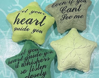 Treestar plush With Quotes