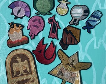 Owl House Iron On Embroidery Patches