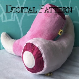Slowpoke Tail Digital Pattern