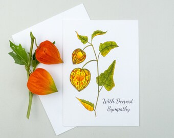 Japanese Condolence Card - Etsy