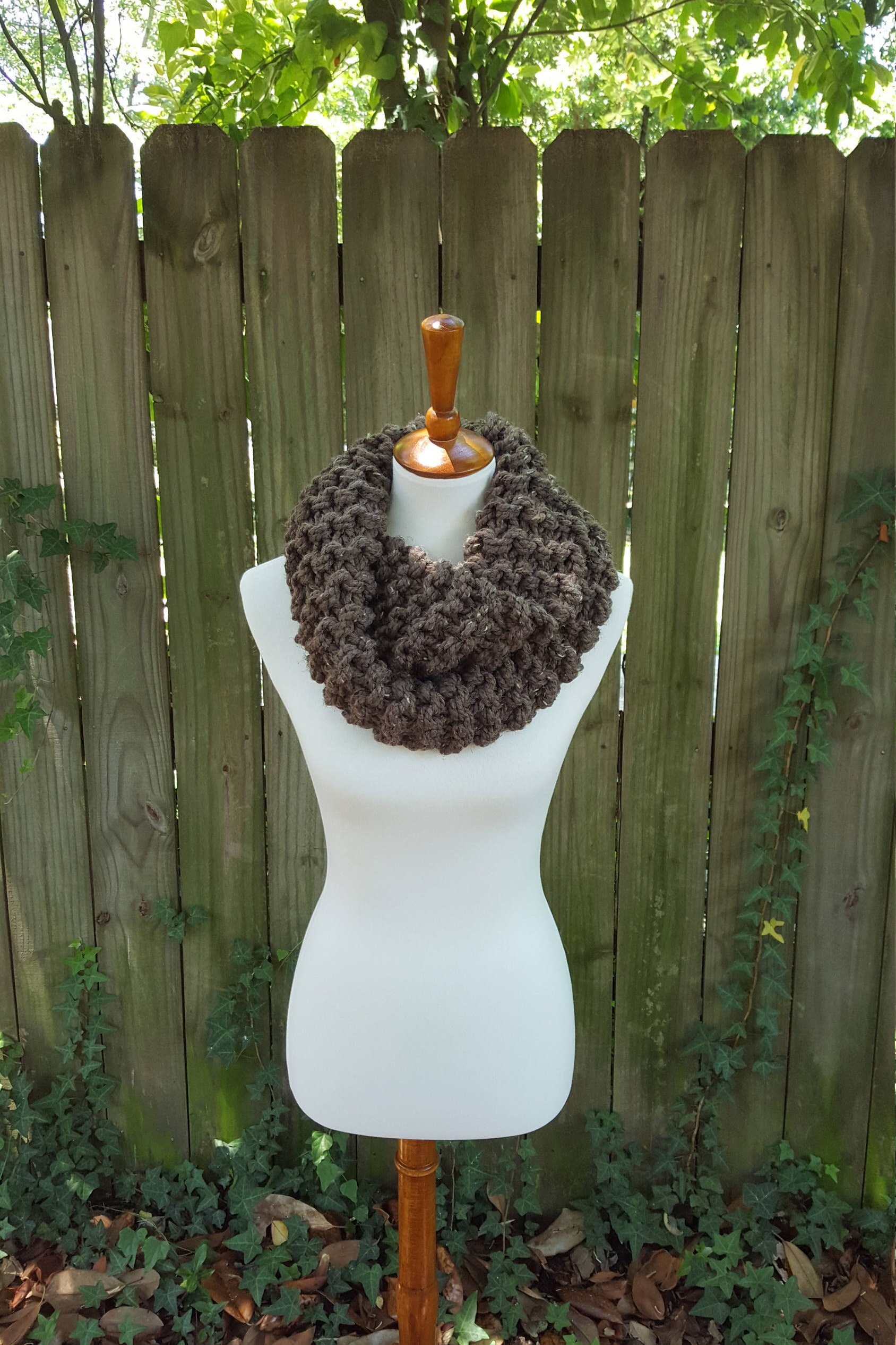 Outlander Inspired Cowl Knit Infinity Scarf Chunky Knit - Etsy